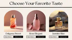 EleganT Parfume Promotion Page