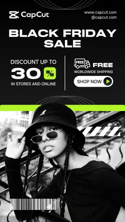 Black Friday Promotion Instagram Story