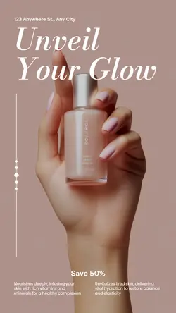 Beauty & Personal care Product display Detail Presentation