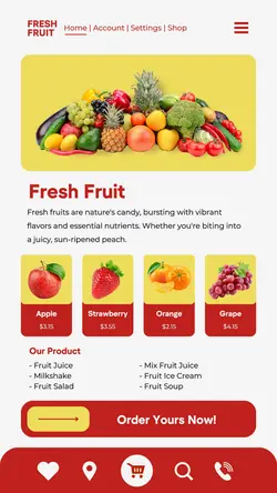 Food Fruit Shop Promotion Instagram Story