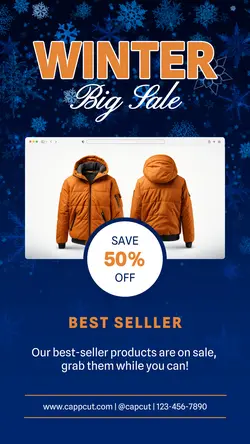 Fashion Winter Sale Instagram Story
