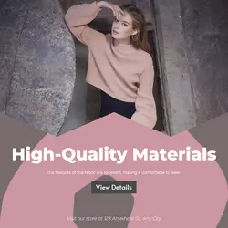 Clothing & Shoes Effect Display