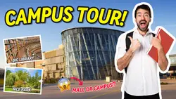 YouTube Thumbnail Campus Tour