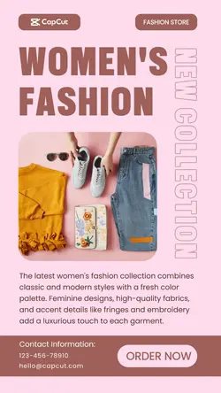 Fashion New Collection Tiktok Post