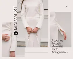 Non-Marketing Photo Collage Cream Minimalist