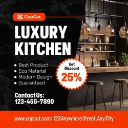 Luxury Kitchen Promotion Instagram Post