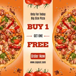 Pizza Promotion Instagram Post