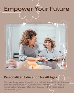 Education and training Personal introduction