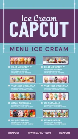 food and Beverage sales promotion instagram story cool style