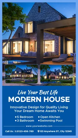 Other Industries Modern House Instagram Story
