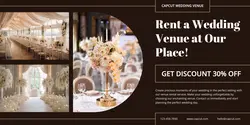 Wedding Venue Promotion Linkedin Company Banner