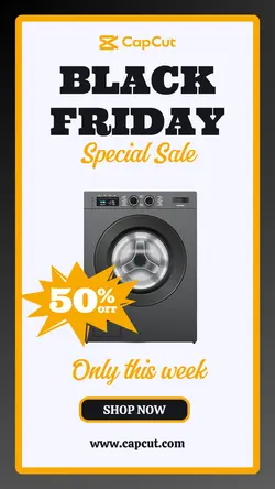 Black friday special sale instagram story