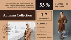 Autumn Collection Fashion Promotion Facebook Cover