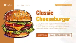 Food Special Promotion Twitter Post