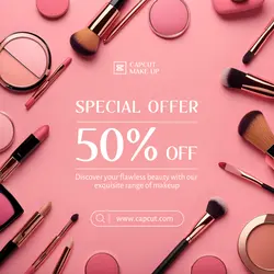 Beauty Makeup Product Promotion Instagram Post
