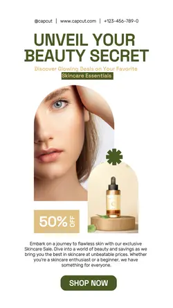 Beauty and Personal Care Tiktok Post