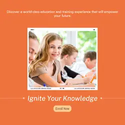 Education and training Announcement