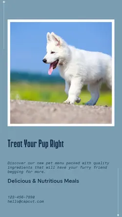 Pet industry Menu