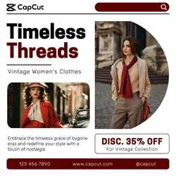 2 Multi-Product Image Women's Clothes Promotional