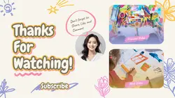 Non-Marketing Youtube End Screen Colorful