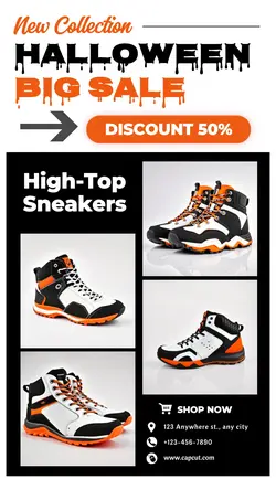 Halloween Big Sale Shoes Promotion