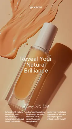 Beauty & Personal care Product display Detail Presentation