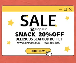 Food & Delicious Seafood Buffet Minimalist