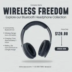 Electronic Promotion Instagram Post