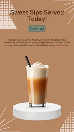 Foods & Beverage Menu