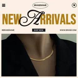 Fashion Product Display Instagram Feed