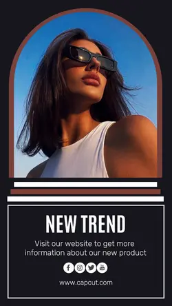 Fashion Industry - Instagram Story - Clothing industry - Glasses