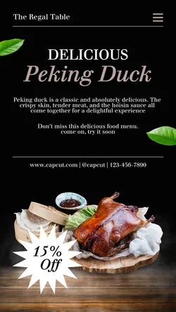 Food Chinese Food Promotion Instagram Story