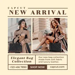 Fashion Women Bag Product Display Instagram Post