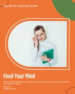 Education and training Menu