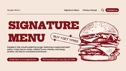 Food Special Promotion Twitter Post