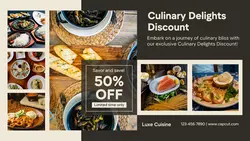 Food promotion twitter post