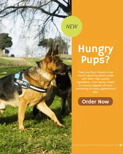 Pet industry Menu