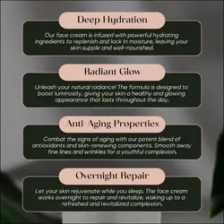 E-commerce Beauty and Personal Care Face Cream Product Callout