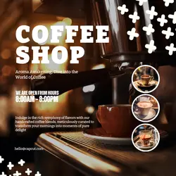 Coffee Shop Product Display