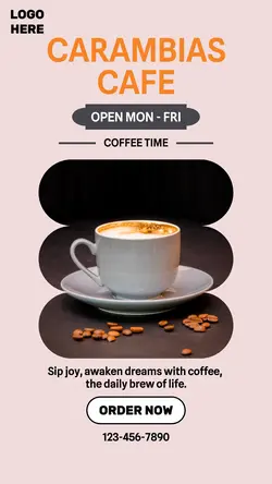 Beverage - Coffee - Instagram story