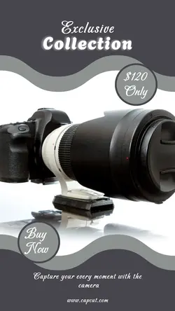Electronic Camera Promotion Instagram Story