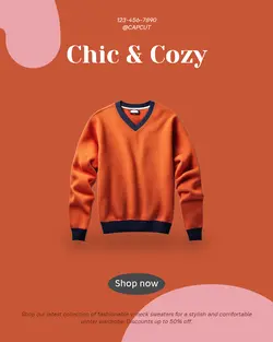 Clothing & Shoes Menu