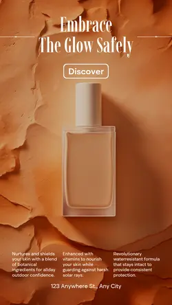 Beauty & Personal care Product display Detail Presentation