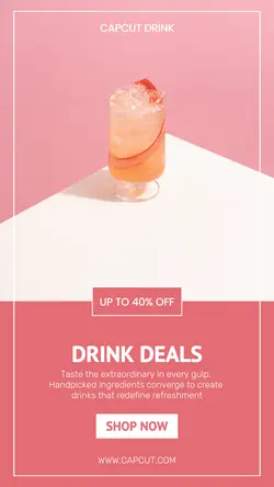 Drink Promotion Instagram Story