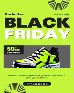 Black Friday Promotion Instagram Post