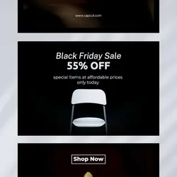 black friday sale instagram post