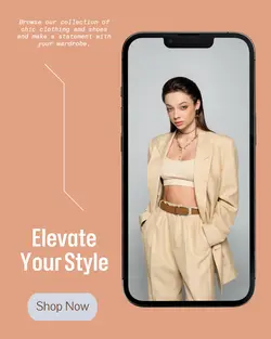 Clothing & Shoes Menu