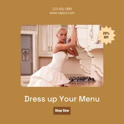 Clothing & Shoes Menu