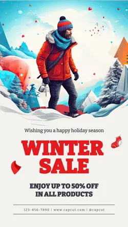 Other Industries Winter Sale Instagram Story