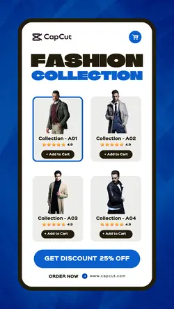 4 Multi-product Image + Men's Clothes Promotion